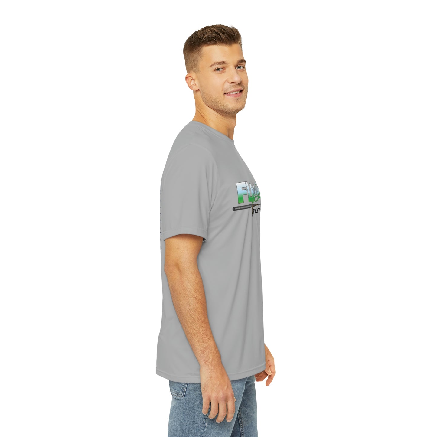 Grey Floriginal Fishing Performance Tee