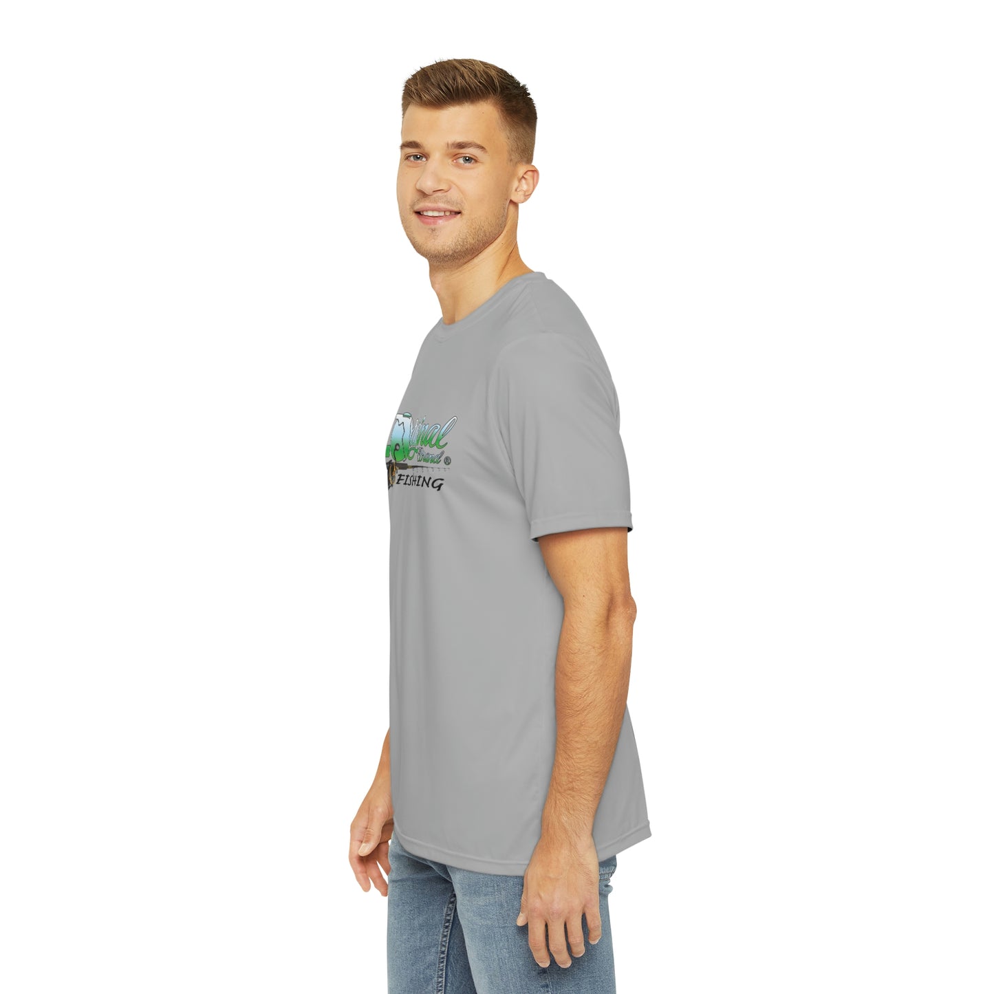 Grey Floriginal Fishing Performance Tee