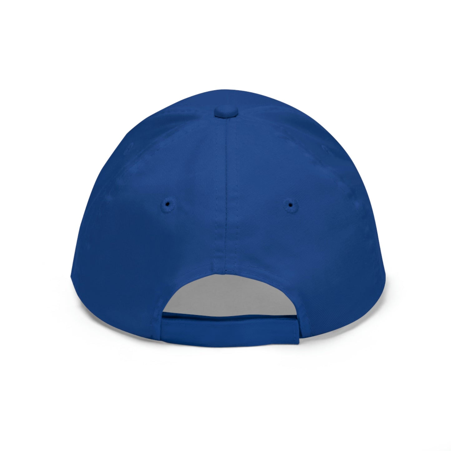 White stitch embroidered Cap