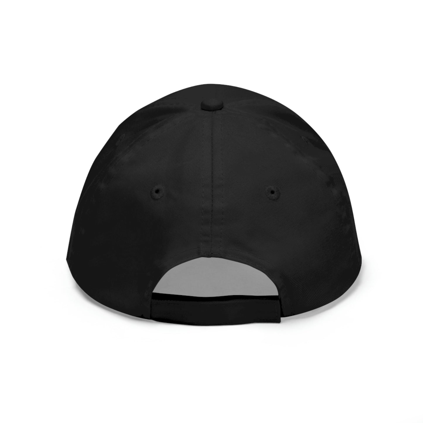 Black stitch embroidered Cap