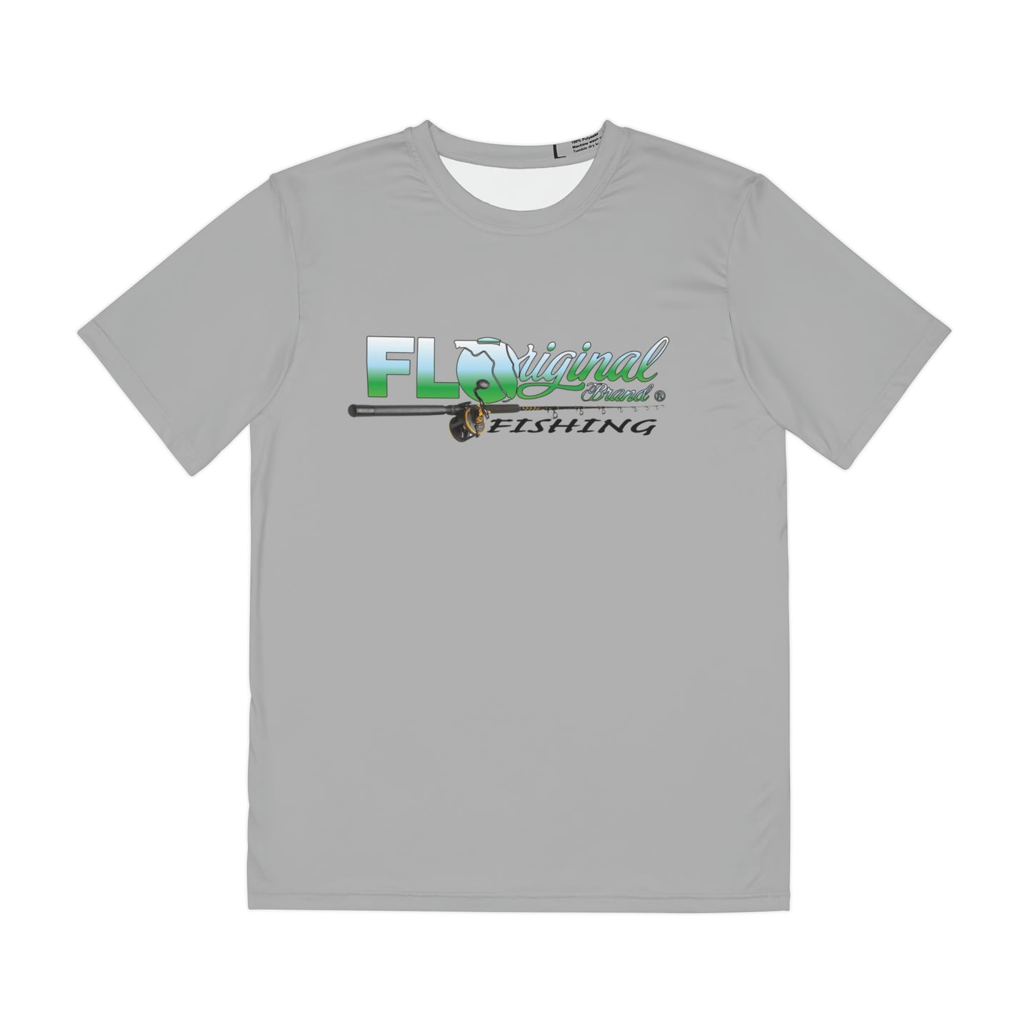 Grey Floriginal Fishing Performance Tee