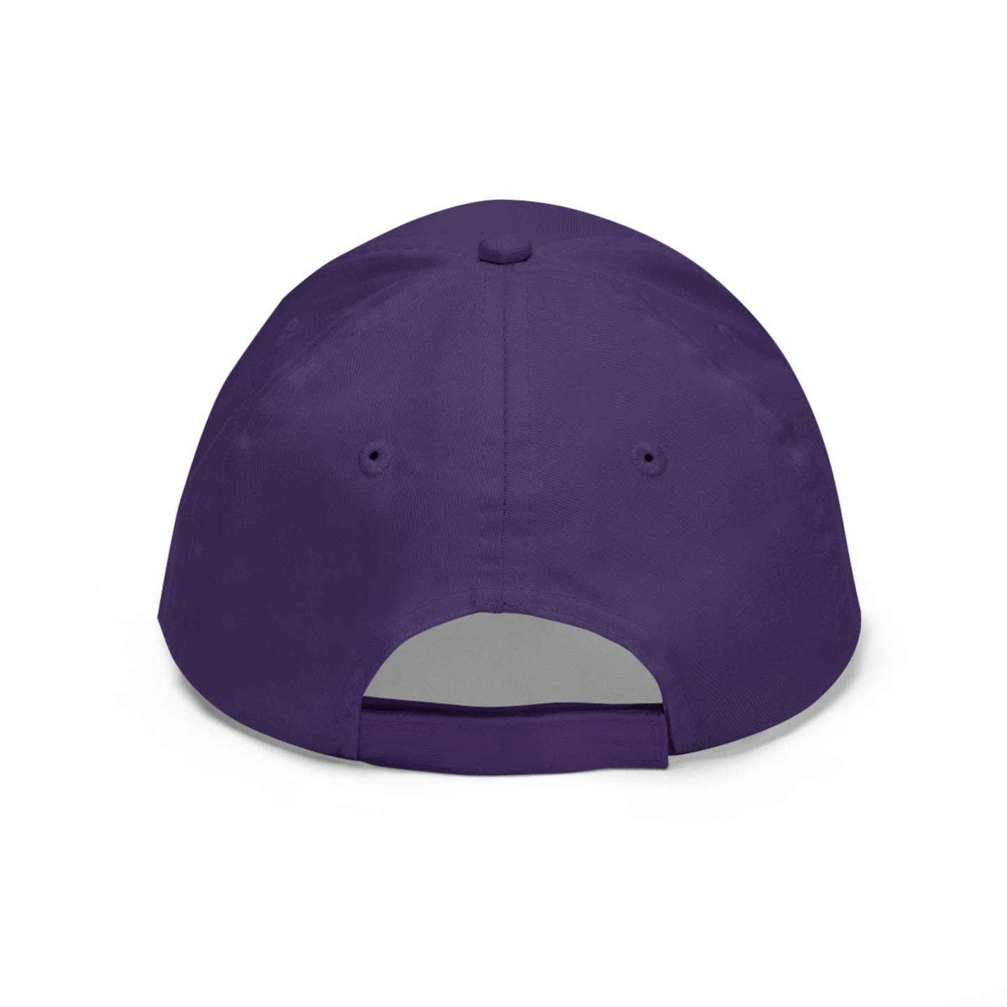 White stitch embroidered Cap